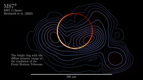 For the first time, scientists reveal black hole's 'photon ring' For the first time, scientists reveal black hole's 'photon ring'
