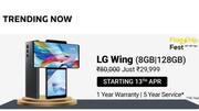 LG WING smartphone available with a massive Rs. 50,000 discount