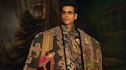 Karan Johar salutes Ravi Varma in majestic Met Gala debut 