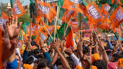 BJP to protest Bengal 'post-poll violence' with dharna in Delhi BJP to protest Bengal 'post-poll violence' with dharna in Delhi