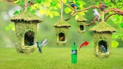 How to create birdhouses from recycled materials