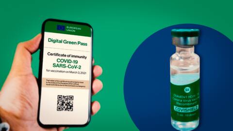 India takes up Covishield's exclusion from the EU's 'Green Pass' India takes up Covishield's exclusion from the EU's 'Green Pass'
