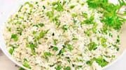 Try these simple dishes with rice and parsley 