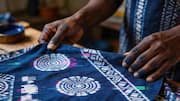 How to create adire patterns at home