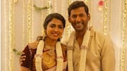 'Mark Antony' actor Vishal is now engaged to Sai Dhanshika