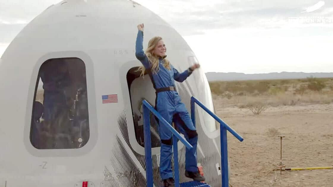 21-year-old makes history as youngest woman in space