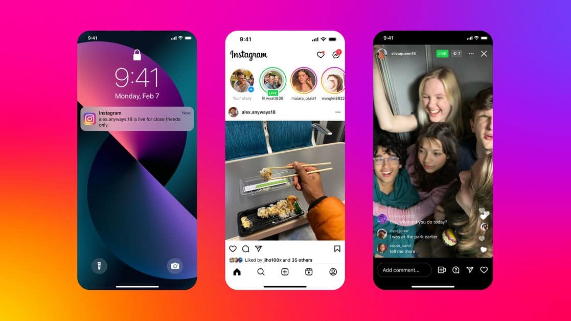 Instagram now lets you livestream to just your close friends