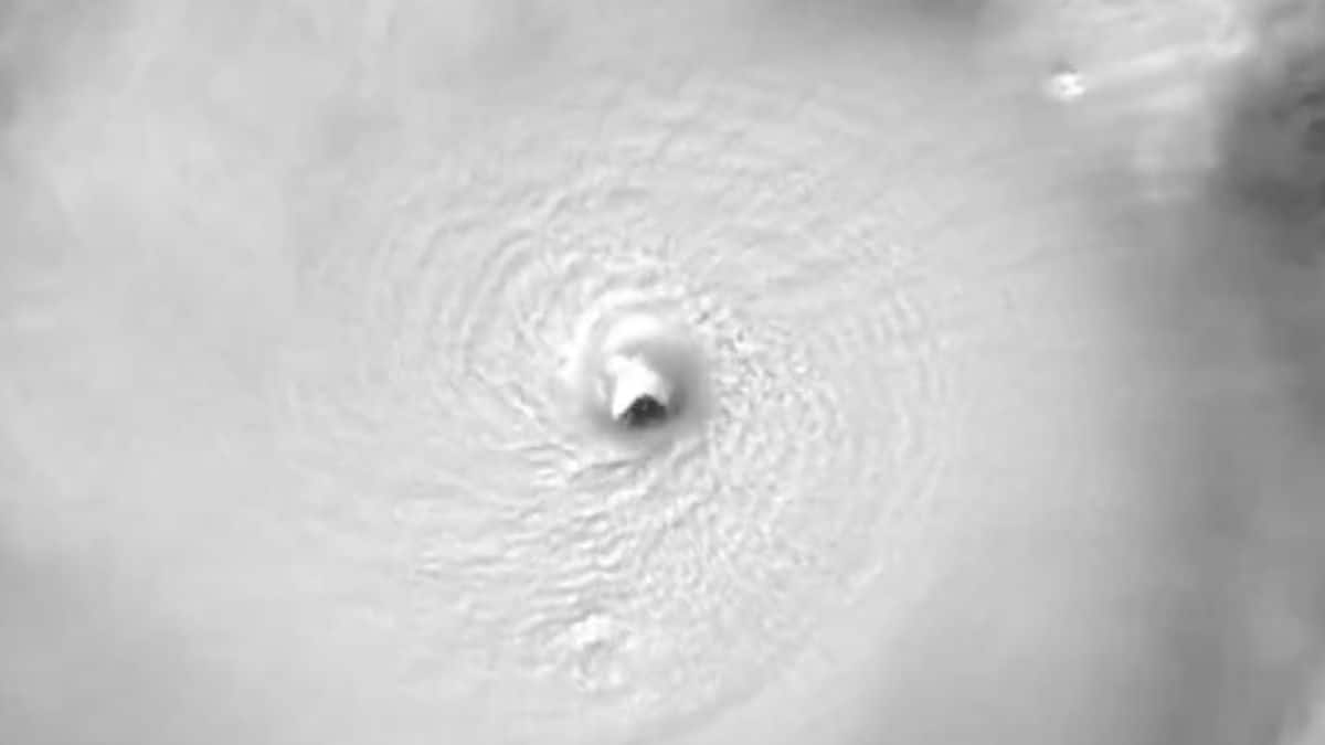 Watch: Hurricane Milton's rapid intensification into Category 5 cyclone