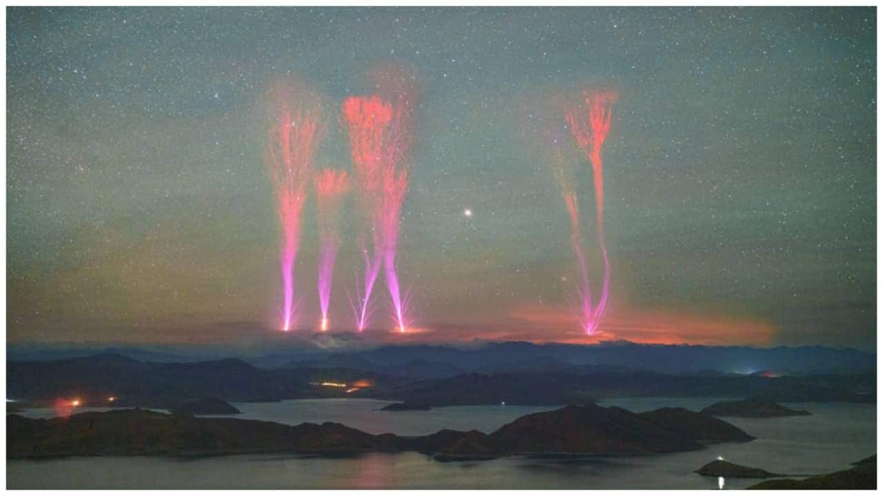 NASA snaps rare gigantic jets lighting up Himalayan skies