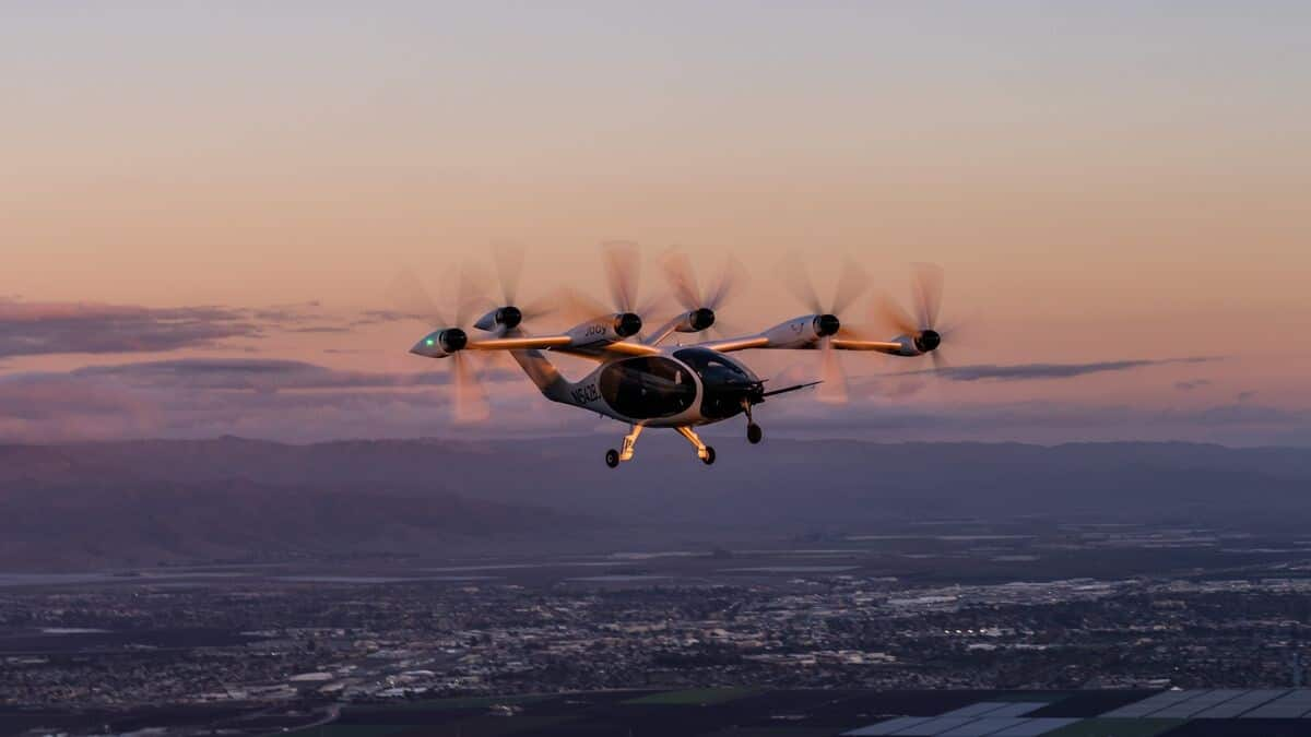 Joby Aviation's Hydrogen Air Taxi Breaks Records in California Flight