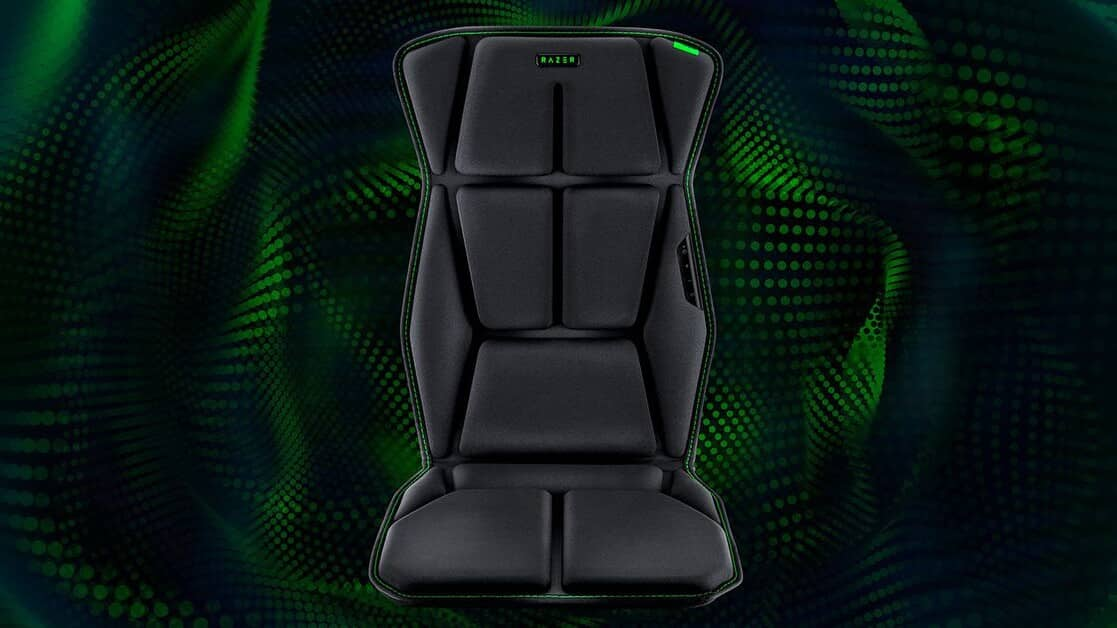 Razer's new cushion brings haptic immersion to your gaming setup