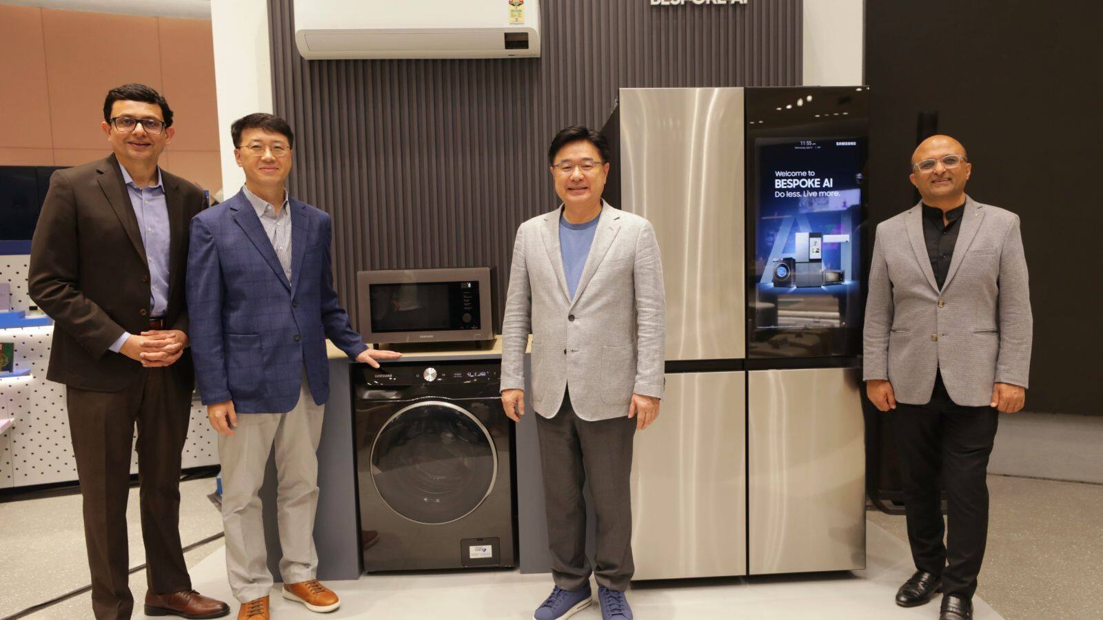 Samsung introduces new line of AI-powered home appliances in India