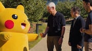Pikachu visits Apple Park, meets Tim Cook 