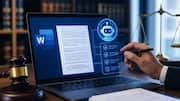 Microsoft Word now has legal agent, but there's a catch