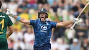 What is England's highest total in a home ODI? 