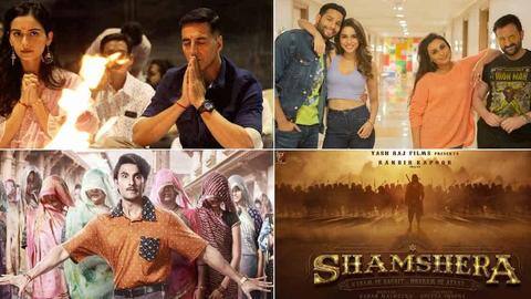 'Bunty Aur Babli-2', 'Shamshera', 'Prithviraj', 'Jayeshbhai Jordaar' book release dates 'Bunty Aur Babli-2', 'Shamshera', 'Prithviraj', 'Jayeshbhai Jordaar' book release dates