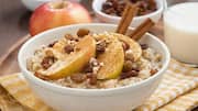 Quick and filling: Maple cinnamon oatmeal