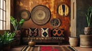How to use wax prints in home decor