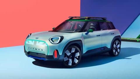MINI Concept Aceman, with sporty looks, unveiled: Check features MINI Concept Aceman, with sporty looks, unveiled: Check features