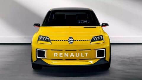 Design elements of the Renault 5 EV