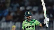 Babar Azam slams his 6th fifty-plus score versus Australia (ODIs)