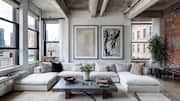 Want industrial decor? Essentials for a stylish living room