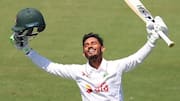 Listing Bangladesh's highest Test scores in SENA nations