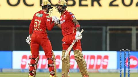 IPL 2021: Hooda, Rahul power Punjab Kings to 221/6 IPL 2021: Hooda, Rahul power Punjab Kings to 221/6