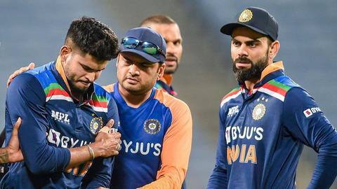 Injured Shreyas Iyer ruled out of Royal London Cup Injured Shreyas Iyer ruled out of Royal London Cup