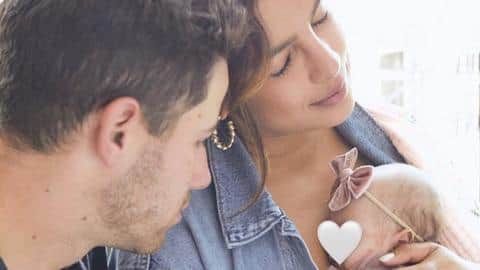Priyanka Chopra, Nick Jonas share first picture of Malti Marie Priyanka Chopra, Nick Jonas share first picture of Malti Marie