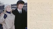 John Lennon's letter to first-wife up for sale for $54,000