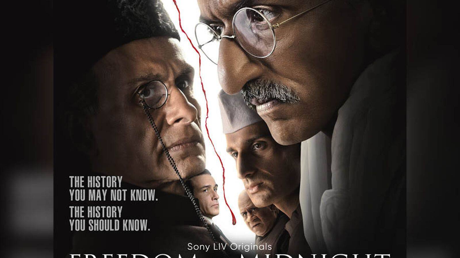 Sony LIV's 'Freedom at Midnight' poster promises high-stakes drama