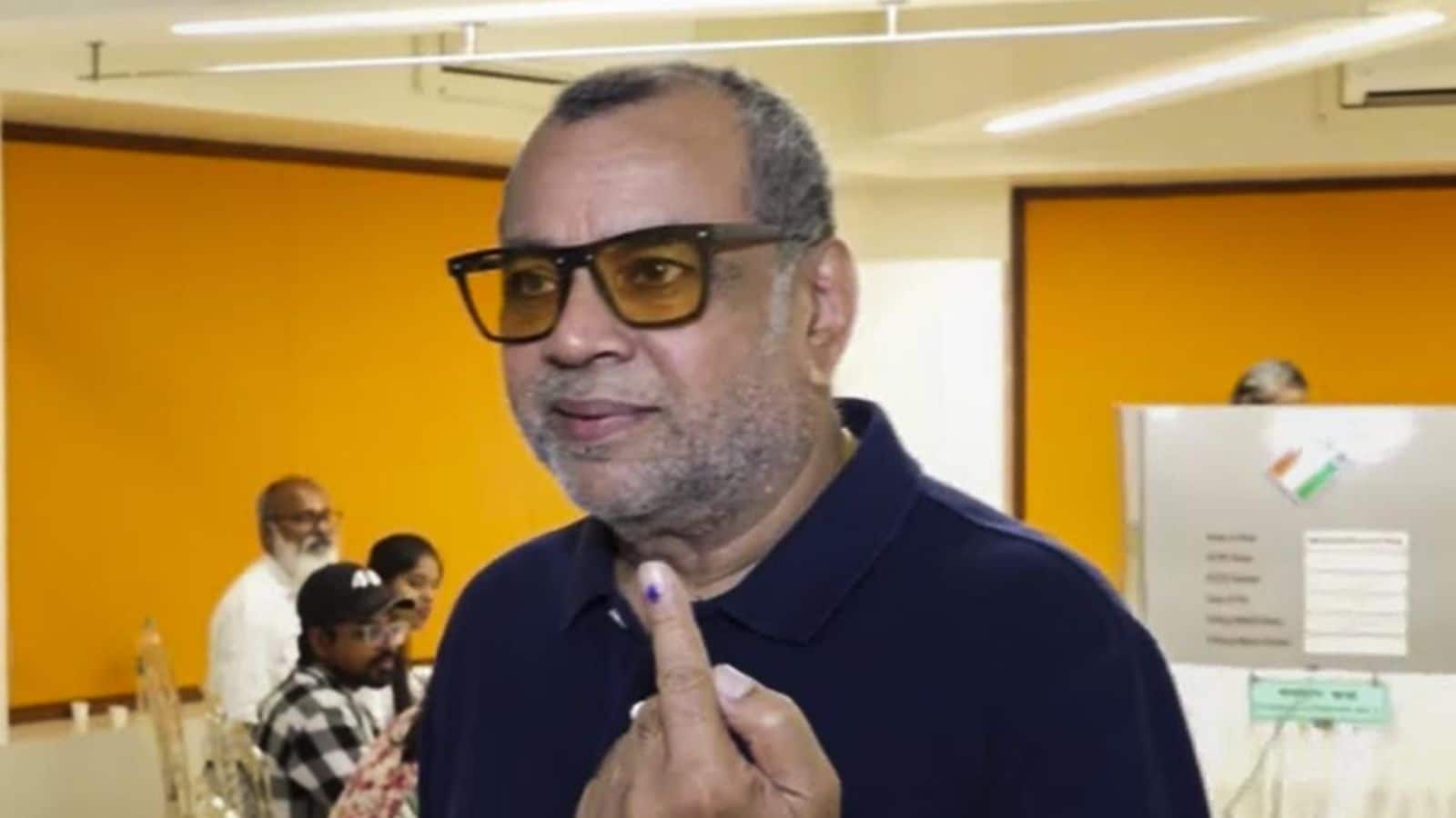LS Elections: Paresh Rawal casts vote, advocates penalties for non-voters