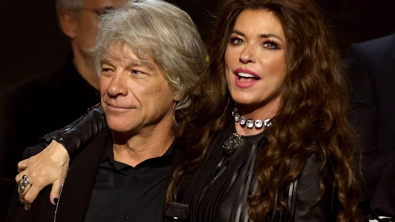 Shania Twain helped Jon Bon Jovi through his vocal surgery