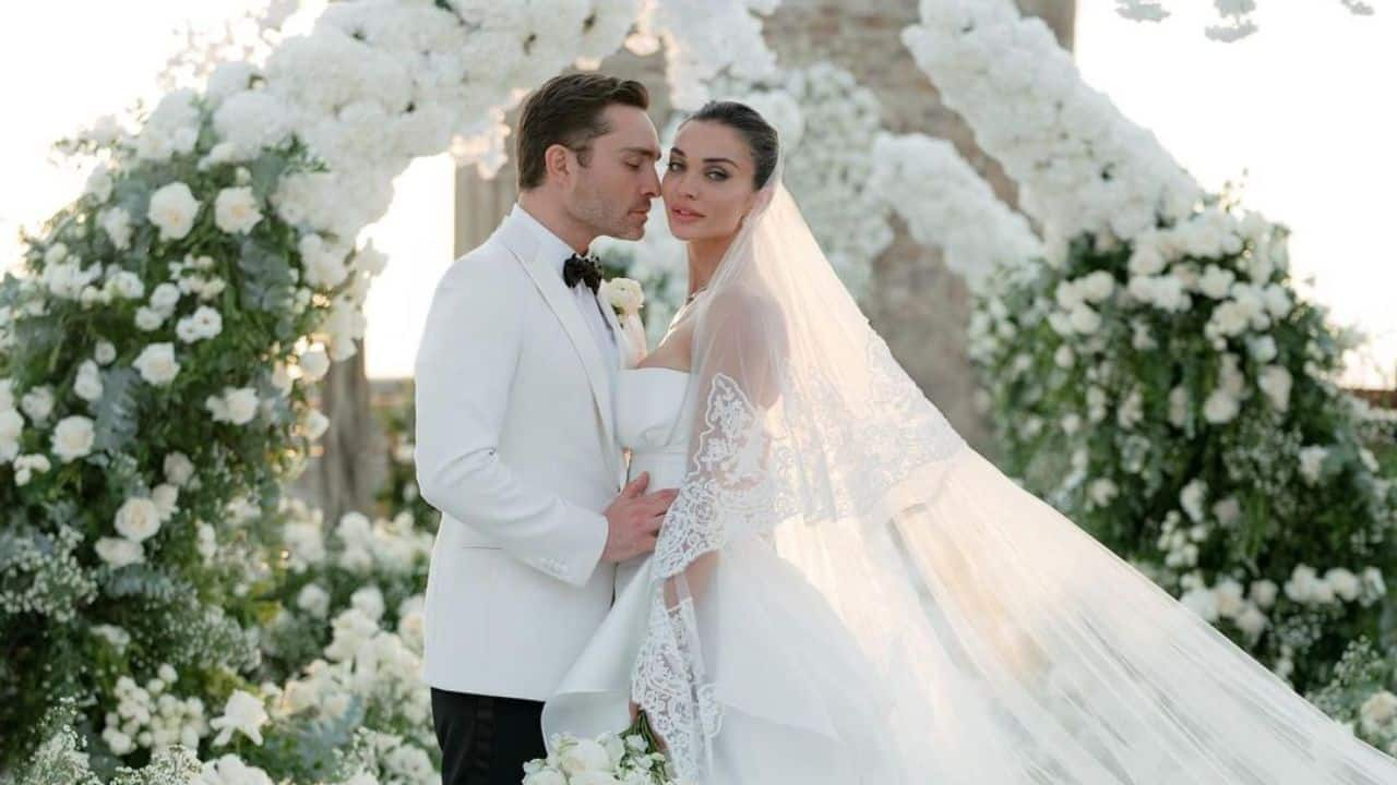 Congratulations! Amy Jackson and Ed Westwick are now married