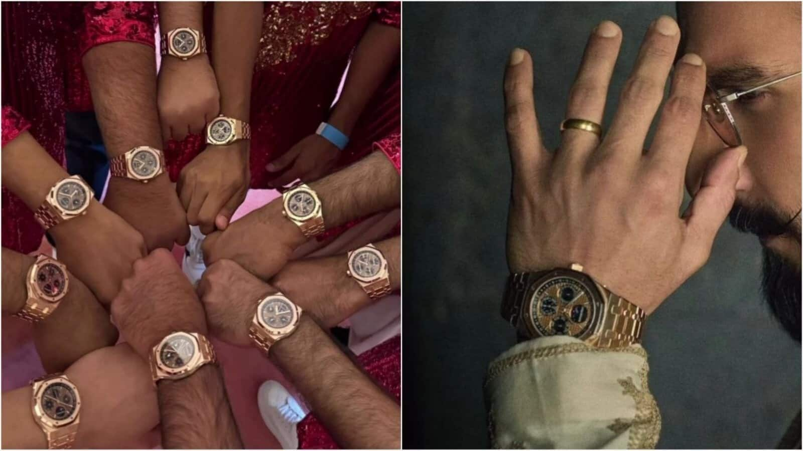 Anant Ambani gifts ₹2 crore watches to all groomsmen!