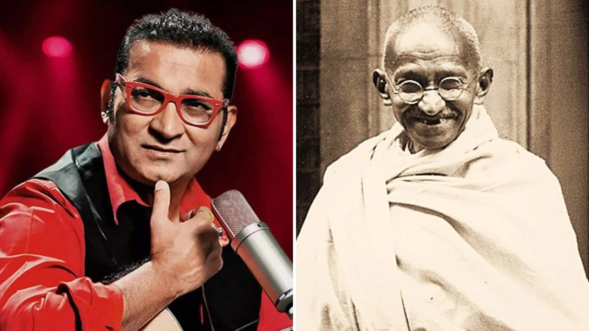 Abhijeet served notice over 'Gandhi Pakistan's Father of Nation' remark