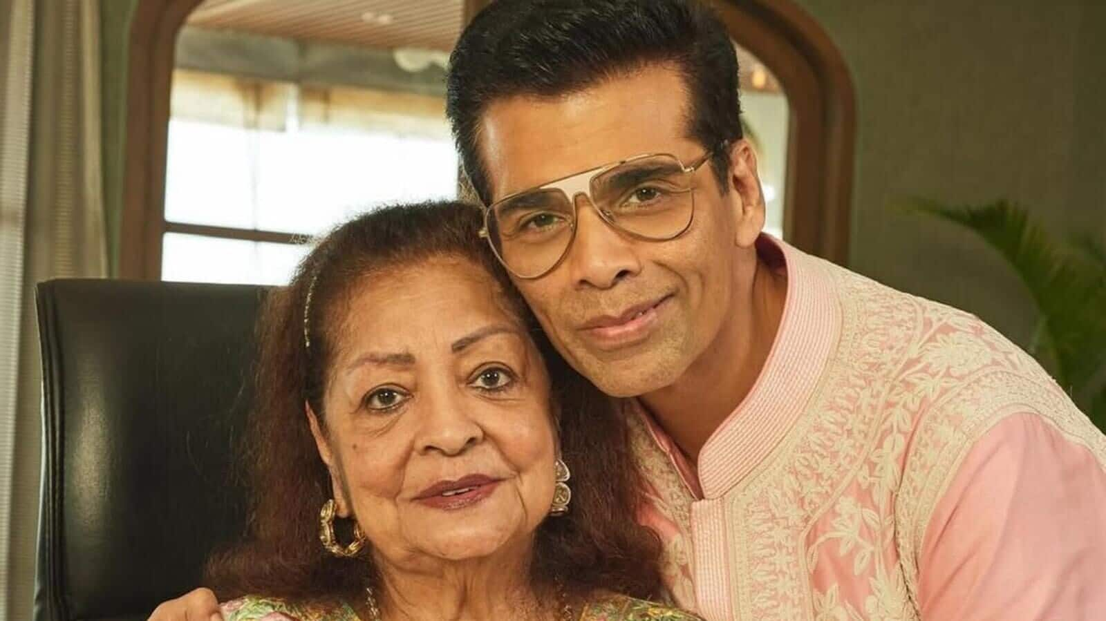 Karan Johar's mother Hiroo discharged from hospital, 'recovering well': Report