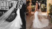 Dua Lipa dazzles as Chanel bride in Sicily wedding photos