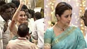 'Looking forward': Trisha arrives for Vijay's swearing-in ceremony