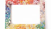 How to make mosaic photo frames