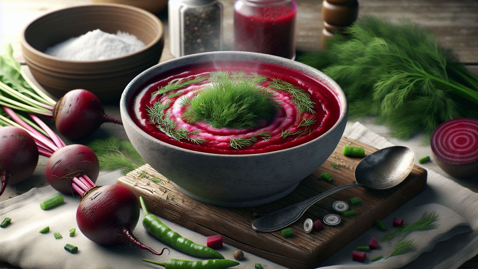 Try this Polish beetroot barszcz soup recipe at home