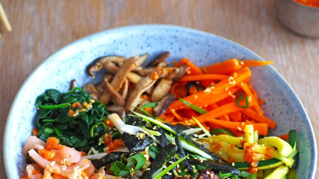 Recipe: Cook Korean bibimbap with tempeh