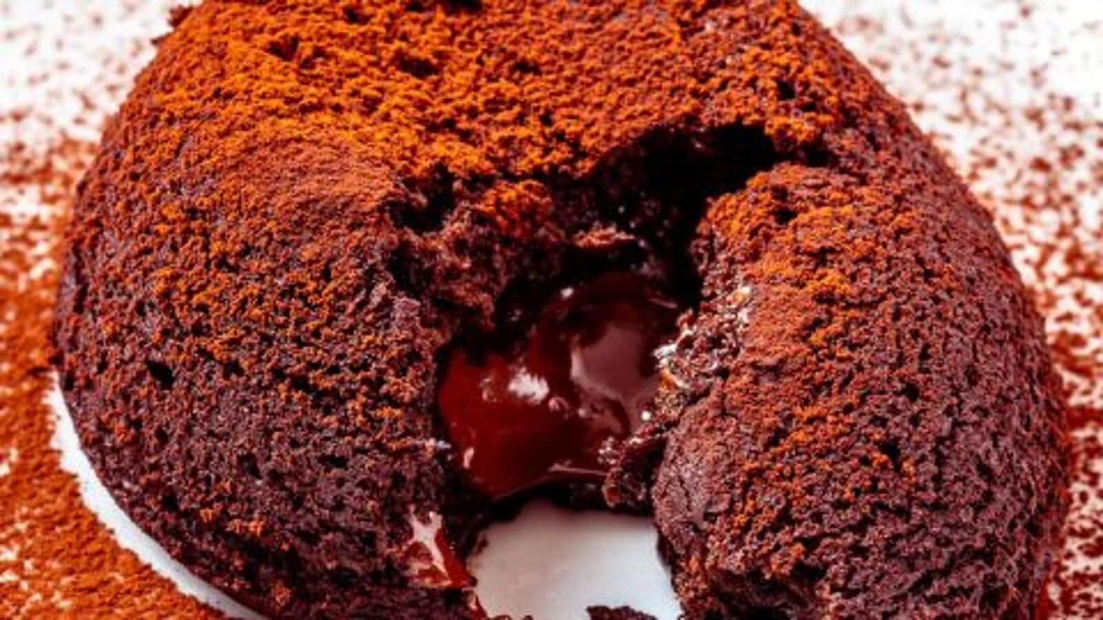 It's recipe time! Make this vegan chocolate lava cake