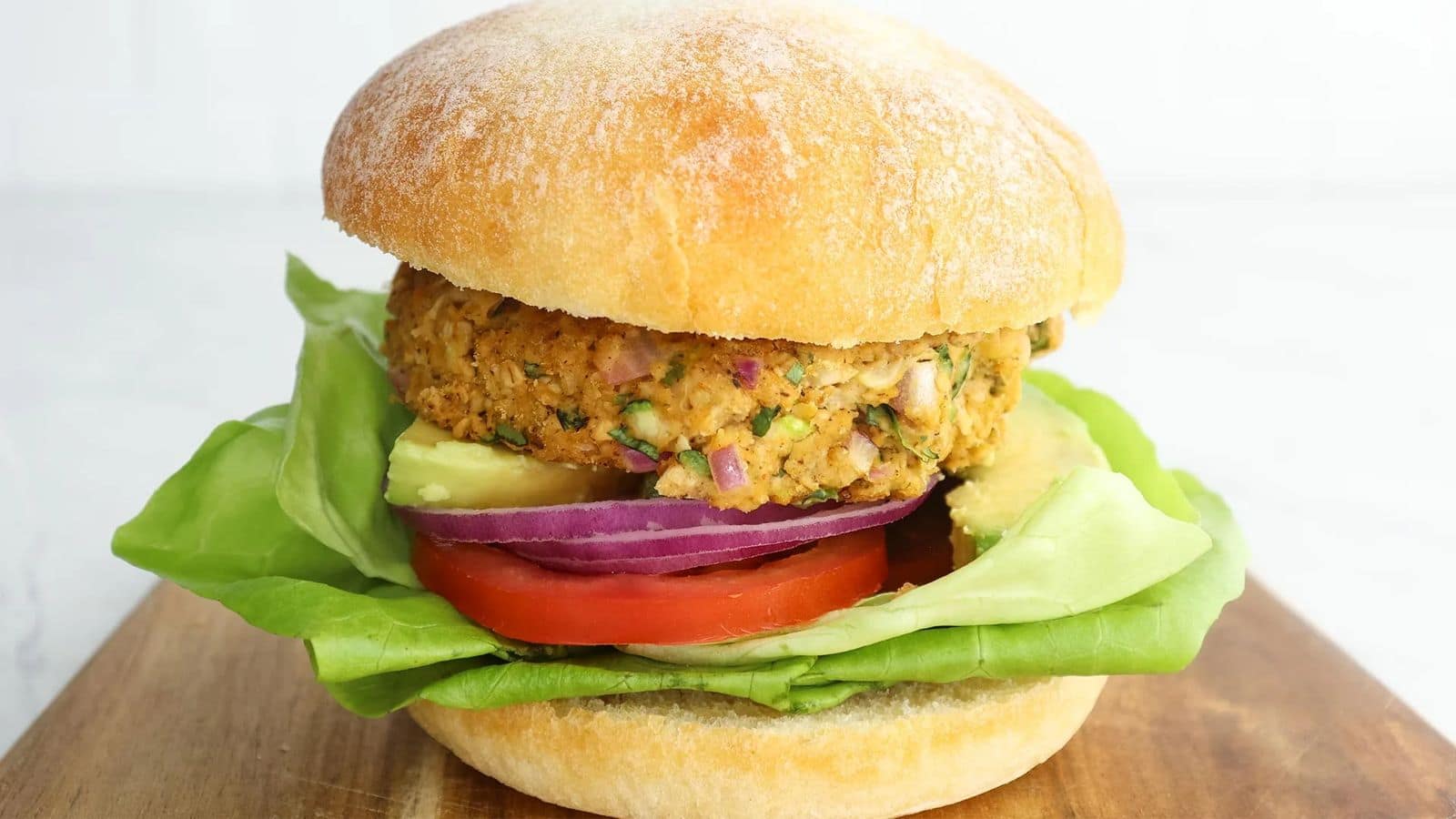 Have you tried these soul-satisfying chickpea veggie burgers