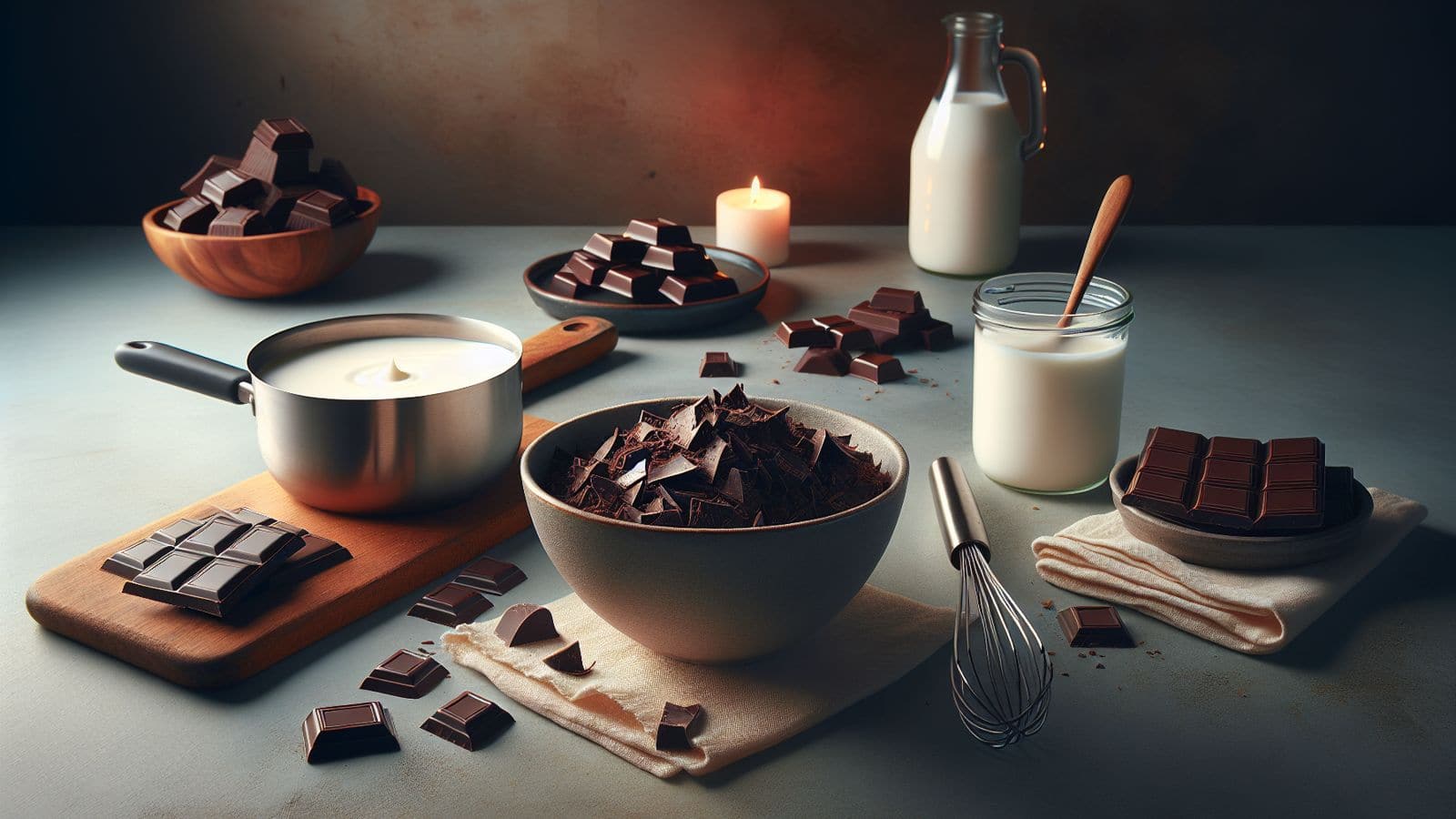 You will enjoy making this heavenly vegan chocolate ganache