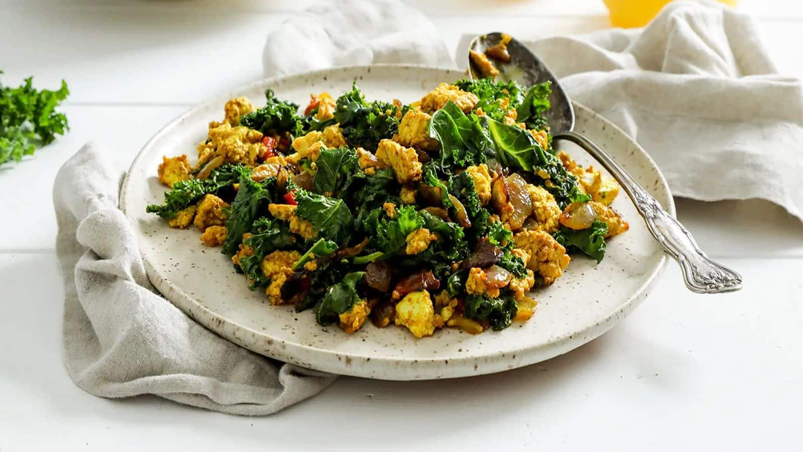 Power up with protein-packed tofu scrambles