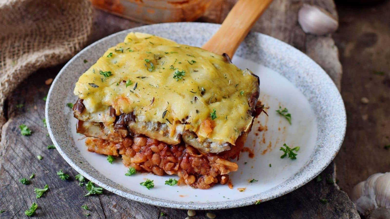Vegan moussakas that are all about health and flavor
