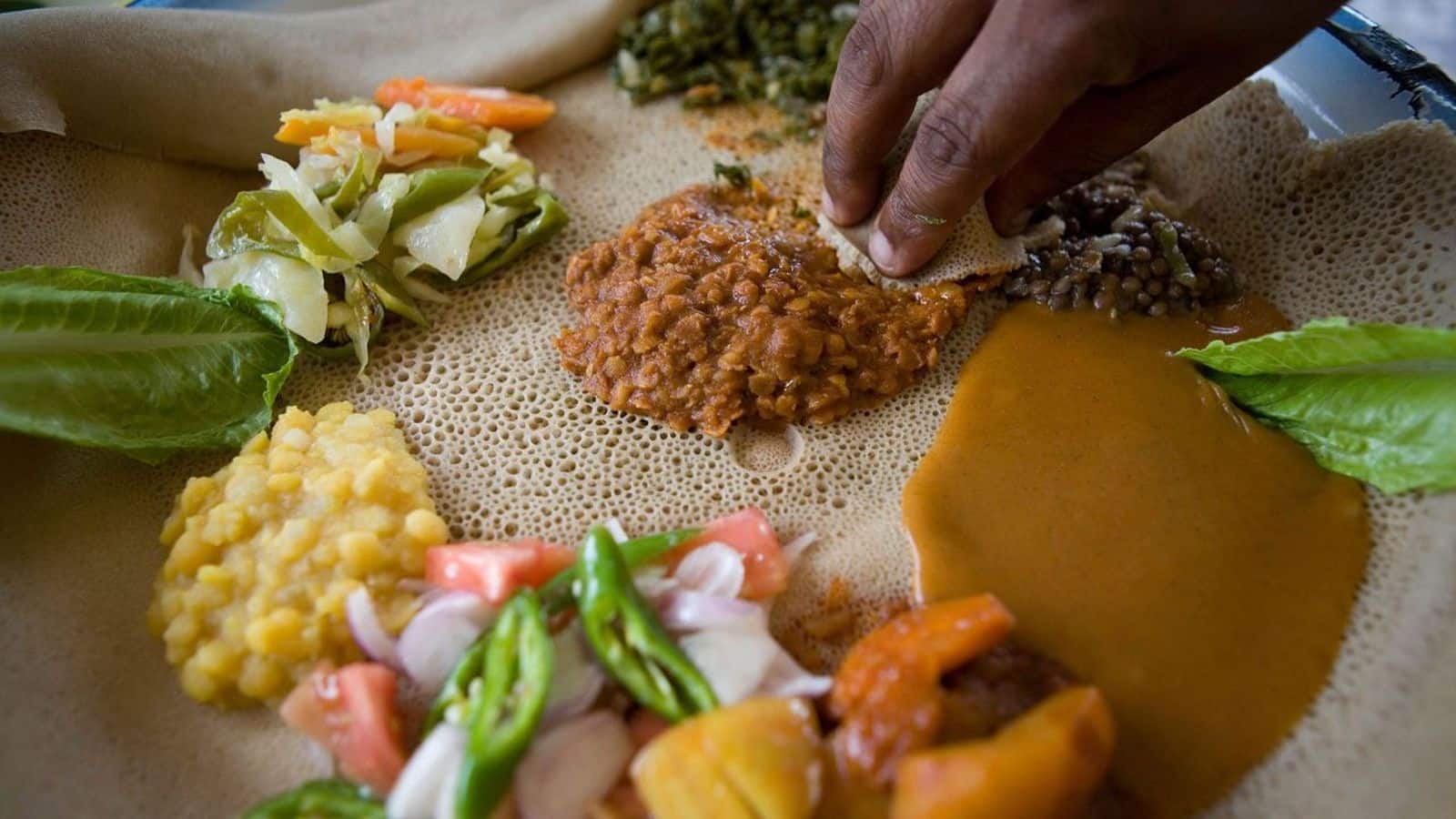 Authentic Ethiopian injera bread: A step-by-step recipe