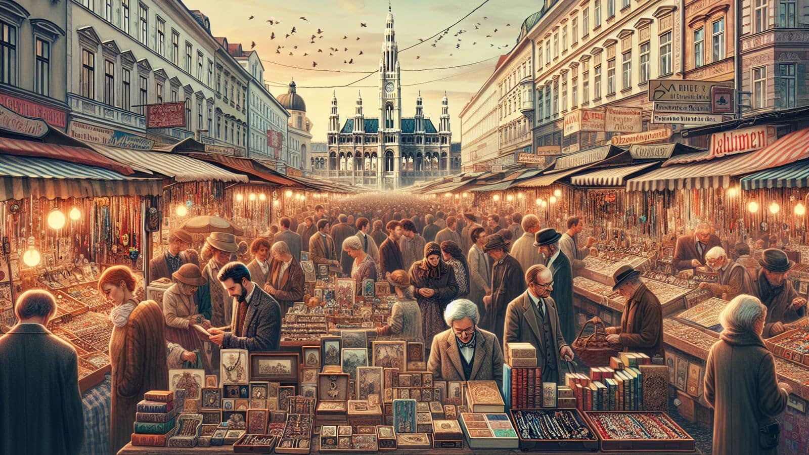 Add Vienna's vintage antique market treasures to your itinerary